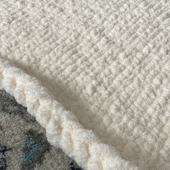 Handmade quilted blanket 4ft x 3.5ft